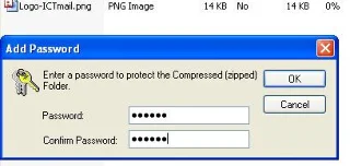 Windows でファイルやフォルダーを保護するためのパスワードを設定する手順