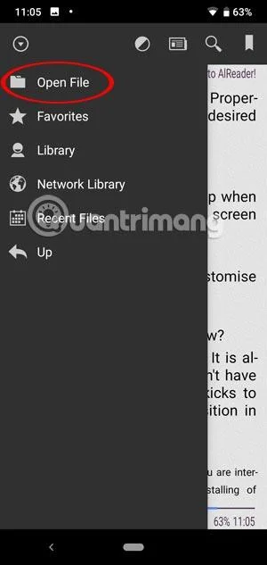 Arahan untuk menggabungkan Alreader dan Text to Speech untuk mendengar dan membaca buku pada Android