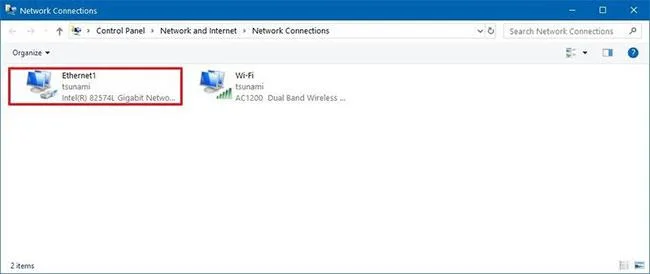 Comment vérifier la vitesse de la carte réseau sous Windows 10
