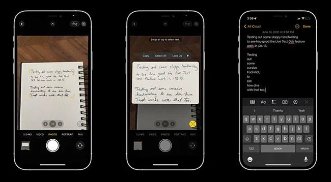 Cara menggunakan Live Text OCR pada iOS 15
