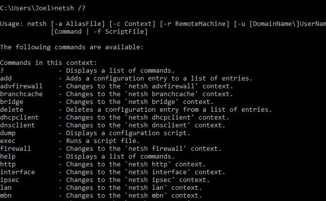 8 arahan CMD untuk mengurus rangkaian wayarles pada Windows