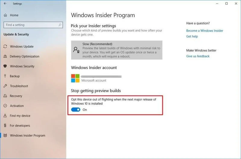 Bagaimana untuk menyertai Windows Insider untuk mengalami versi terkini Windows 10