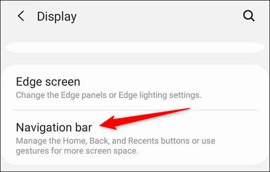 Cara menghidupkan navigasi gerak isyarat, tukar susunan butang navigasi Galaxy S20