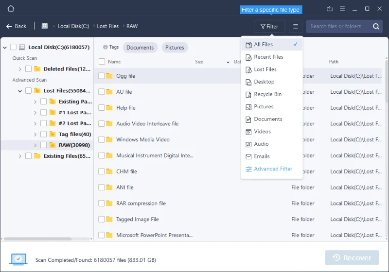 Bagaimana untuk menunjukkan fail tersembunyi dan folder tersembunyi dalam USB