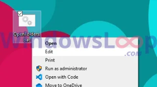 Otwórz wiele folderów jednocześnie w systemie Windows 10 za pomocą tylko 1 skrótu