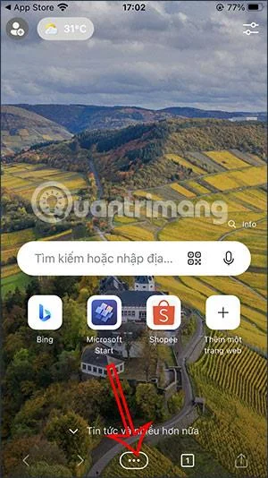 Bagaimana untuk menetapkan Google sebagai enjin carian pada Edge iPhone
