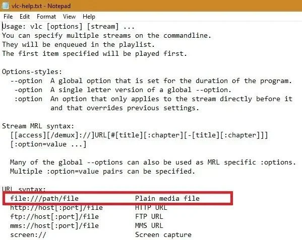 Bagaimana untuk menjalankan VLC melalui Command Prompt pada Windows 10