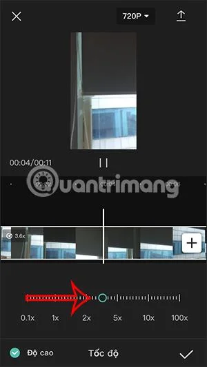 Bagaimana untuk melaraskan kelajuan untuk video iPhone