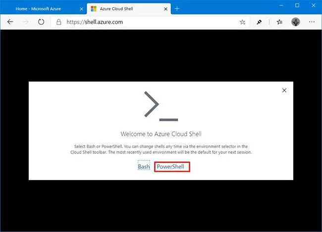 Windows Terminalinde Azure Cloud Shell nasıl kurulur