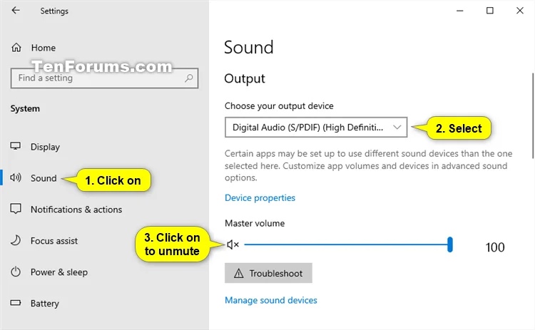 Windows 10で音量をオフ/オンにする方法