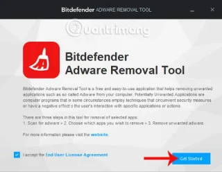 Cara menggunakan Alat Pembuangan Adware Bitdefender untuk mengalih keluar perisian iklan pada Windows