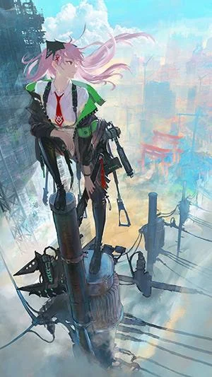 Gambar Anime Girl, Gambar Anime Perempuan pelbagai genre untuk telefon