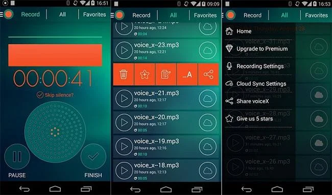Apl rakaman terbaik untuk Android