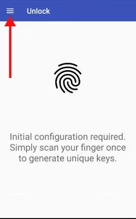 Arahan untuk membuka kunci komputer Windows dengan cap jari pada telefon Android