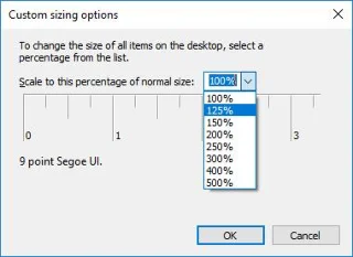 Hoe u de Custom Scale Factor Is Set-fout in Windows 10 kunt oplossen