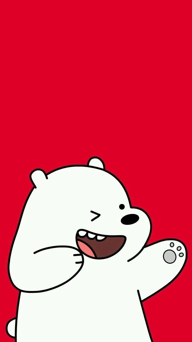 Kertas dinding We Bare Bear, foto We Bare Bear