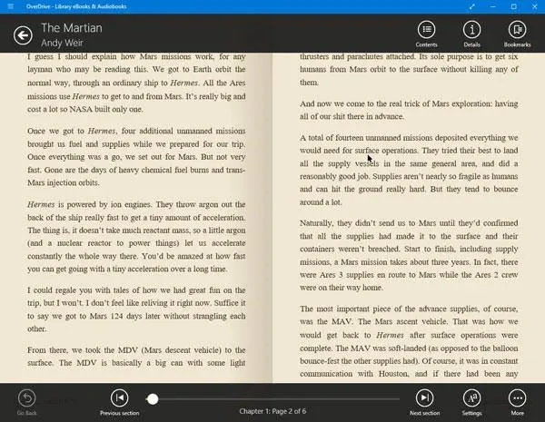Windows 10 için en iyi 5 e-kitap okuma uygulaması