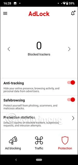 Instrucciones para usar AdLock en teléfonos Android