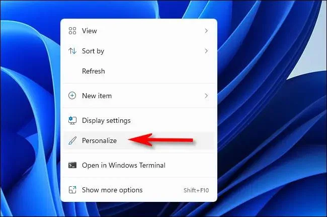 Arahan untuk menukar kertas dinding komputer untuk Windows