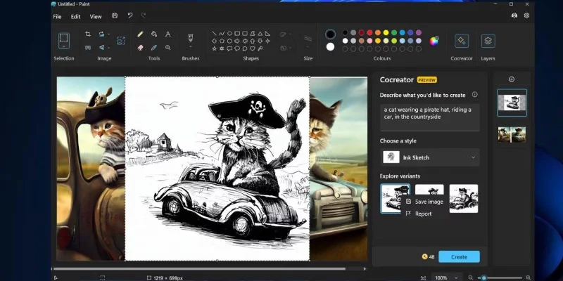 Hoe Paint Cocreator te gebruiken om AI-afbeeldingen te maken in Windows 11