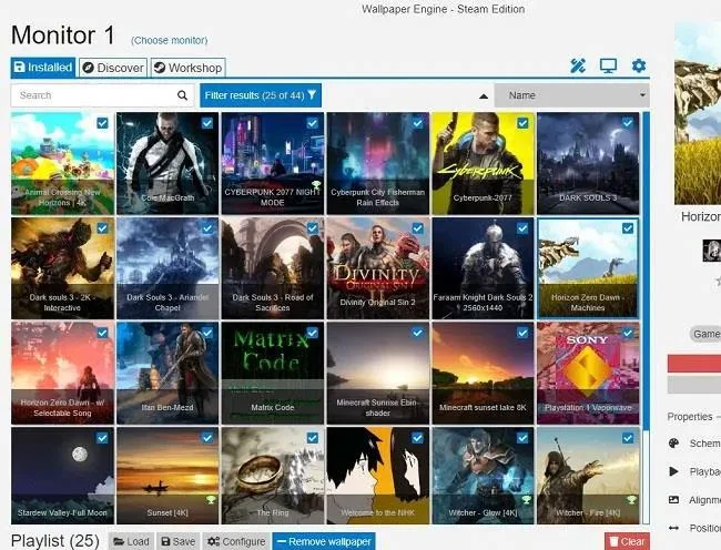 Pasang skrin dinamik dan kertas dinding animasi pada Windows