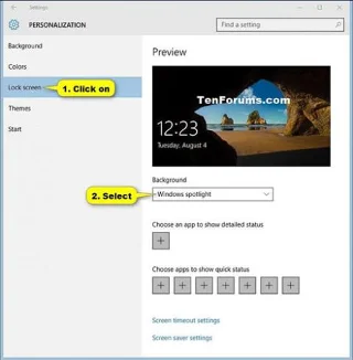 วิธีเปลี่ยนพื้นหลังหน้าจอล็อคใน Windows 10