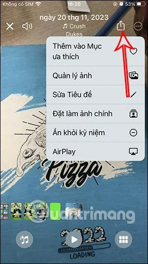 Arahan untuk menggunakan album ulang tahun pada iPhone