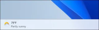 Hoe u de weerwidget op de taakbalk van Windows 11 inschakelt