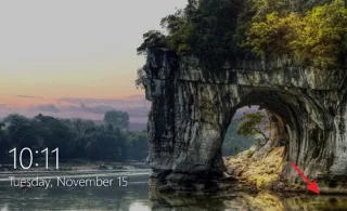 Kilit Ekranı Windows 10 kilit ekranındaki Ağ simgesini kaldırın