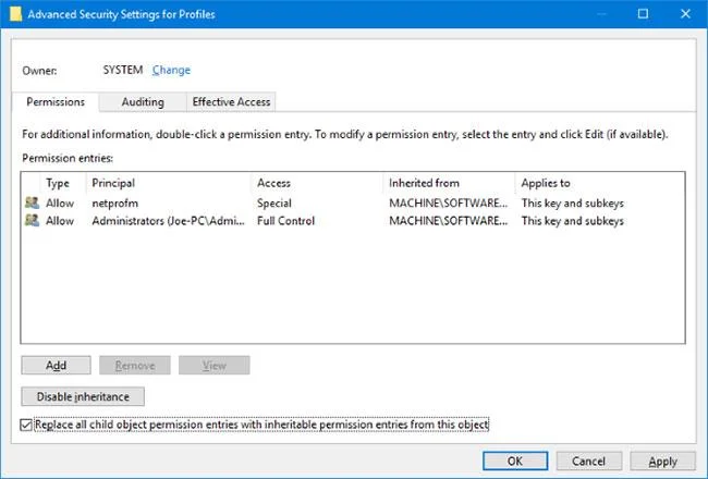 Microsoft Storeでのエラーコード0x80072EFD