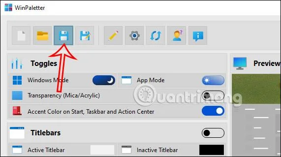 WinPaletter kullanarak Windows'ta Başlat düğmesinin rengi nasıl değiştirilir?