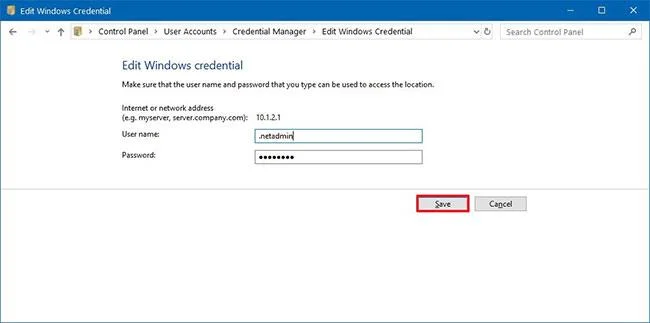 So verwenden Sie den Anmeldeinformationsmanager in Windows 10