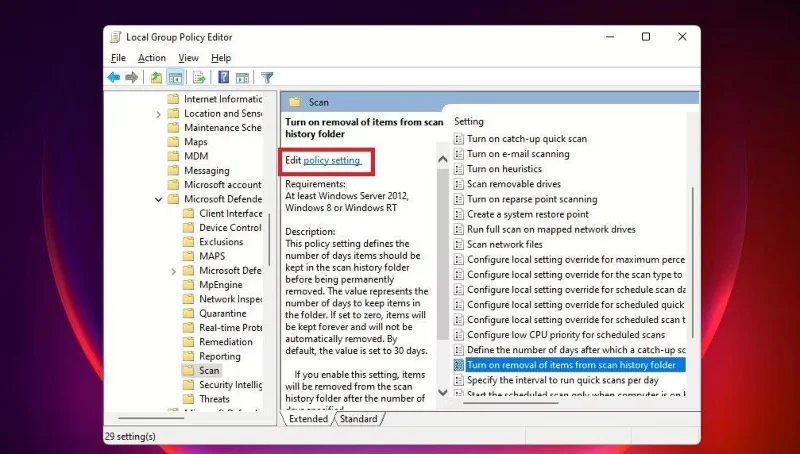 Windows 10/11'de Microsoft Defender koruma geçmişini silmenin 4 yolu