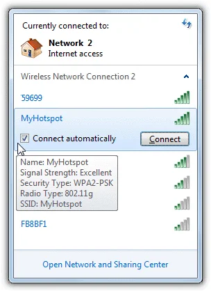 Bazı yazılımlar bilgisayarların ve dizüstü bilgisayarların ücretsiz Wi-Fi yayınlamasına yardımcı olur
