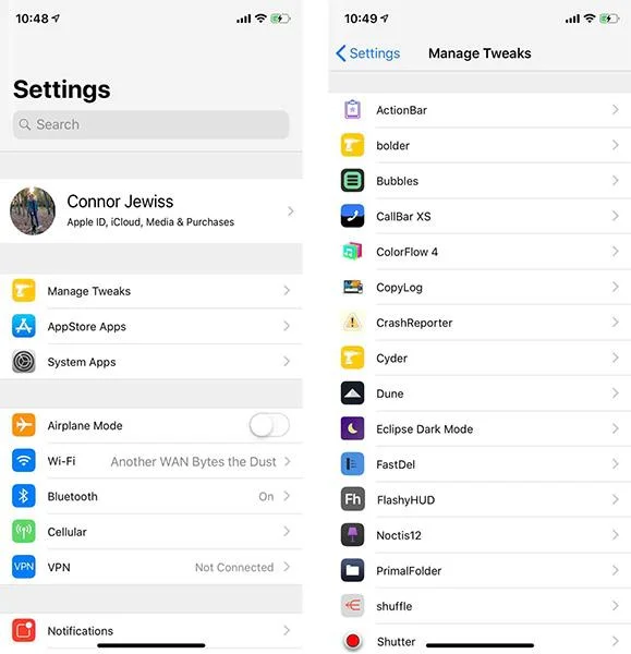 Tweak terbaik untuk jailbreak iPhone