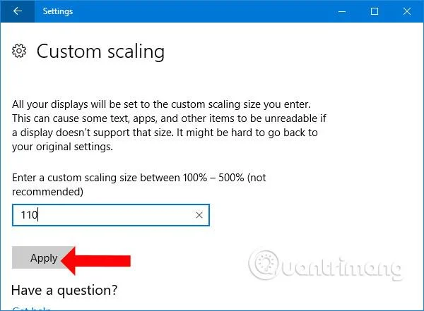 如何在 Windows 10 上變更文字大小