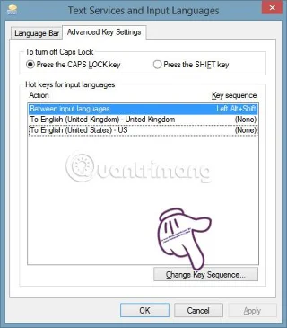 Bagaimana untuk menukar bahasa papan kekunci Windows 8/8.1