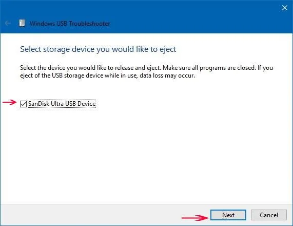 Instructions pour corriger les erreurs de connexion USB sous Windows 10 à l'aide de l'utilitaire de résolution des problèmes USB Windows