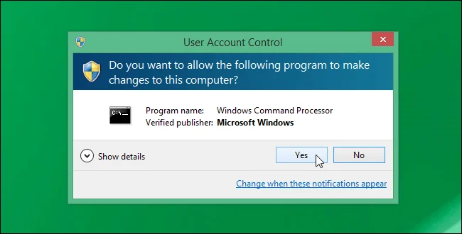 Bagaimana untuk membuka dan menjalankan cmd dengan hak Pentadbir pada Windows