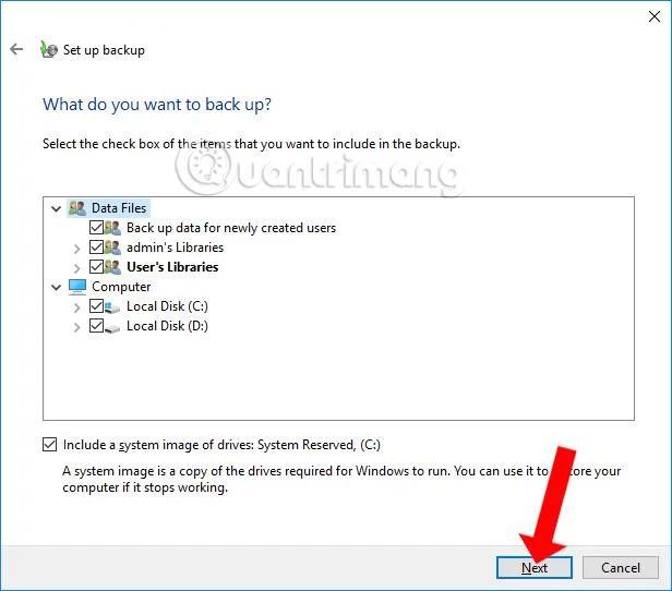 Bagaimana untuk membuat sandaran secara automatik pada Windows 10