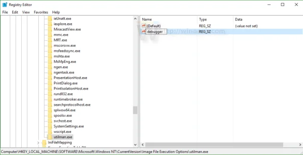 Cara menjalankan sebarang aplikasi daripada butang Ease of Access pada skrin log masuk Windows 10