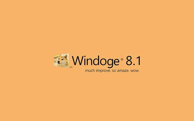 Doge Windows duvar kağıdı, Doge Windows 11 meme, Doge duvar kağıdı