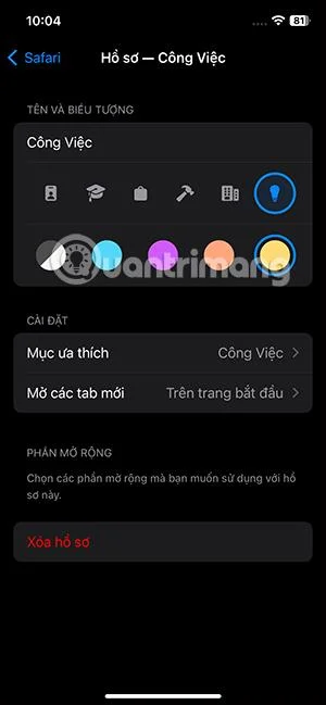 Cómo crear un perfil de usuario en Safari