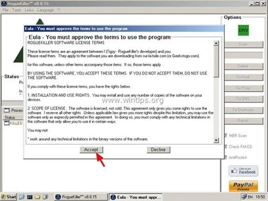 Arahan untuk mengalih keluar MyStartSearch pada semua pelayar