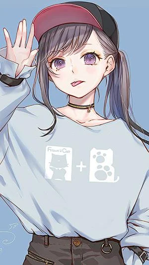 Gambar Anime Girl, Gambar Anime Perempuan pelbagai genre untuk telefon