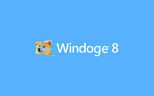 Doge Windows duvar kağıdı, Doge Windows 11 meme, Doge duvar kağıdı