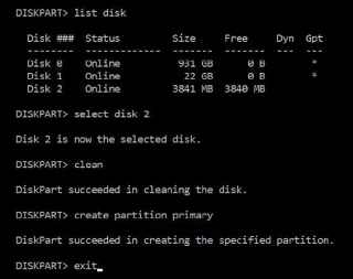 Kayıp USB kapasitesini kurtarmaya yönelik talimatlar