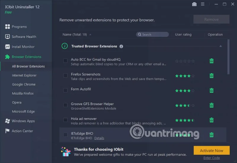Windows'taki yazılımı tamamen kaldırmak için IObit Uninstaller nasıl kullanılır?