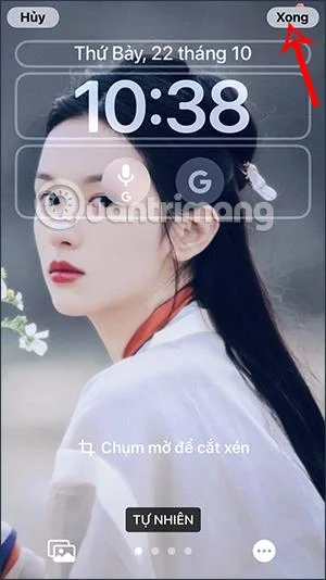 Cara menambah Google Lens pada skrin kunci iPhone