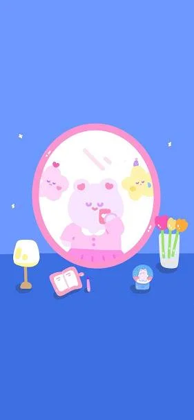 Kertas dinding comel untuk telefon pintar